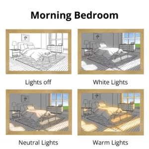 Morning Bedroom-LED-Picture-Frame