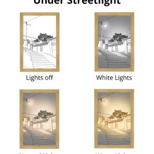 Under Streetlight - LED Picture Frame